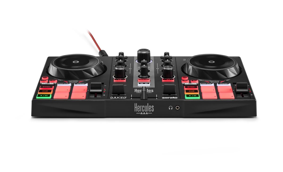 Hercules DJ Control Inpulse T7 2-Channel Motorized DJ Controller for Serato  and Djuced