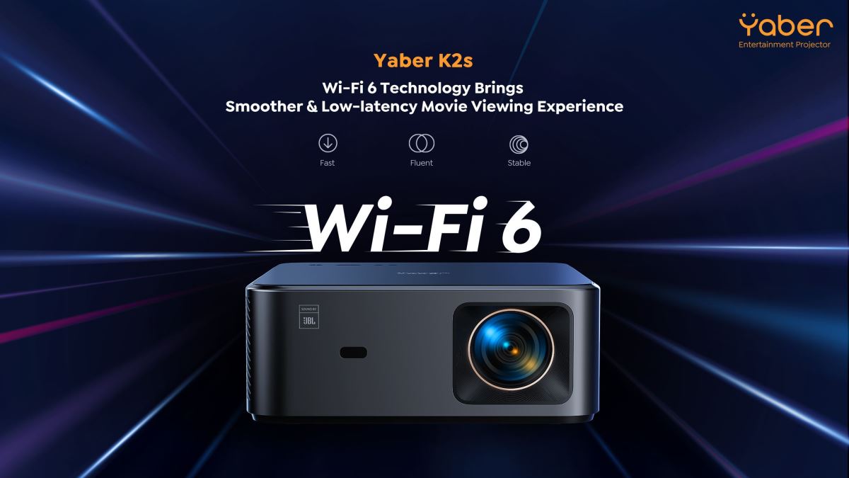 This is the Yaber K2S Projector, with 800 ANSI Lumens for a very brigh